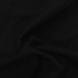 Polyester Viscose Stretch Woven Fabric, 300 gsm — Black — photo 1