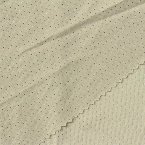 Polyester Stretch Knit Fabric, 170 gsm, 16 cm — Beige
