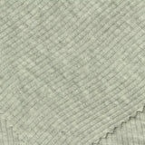 Light Grey Marl Rib Knit, 188 gsm — photo 1