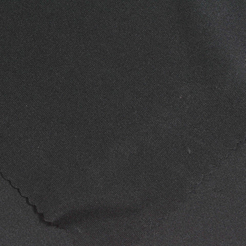Polyester Stretch Milk Silk Knit Fabric, 135 gsm, 160 cm — Grey