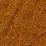 Orange Tone-on-Tone Crepe, Polyester — photo 1