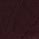 Dark Red Marl Rib Knit, Poly-Cotton, 280 gsm — photo 1