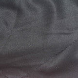 100% Polyester Piqué Knit Fabric, 180 gsm, 160 cm — Black — photo 1