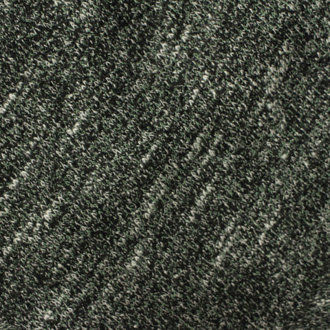 Dark Green Marl Chunky Knit, Poly-Viscose, 195 gsm