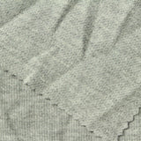 Light Grey Heather Interlock Knit, Cotton-Poly — photo 1