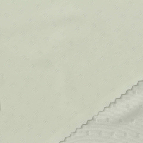 Cream Square Warp Knit, Nylon-Spandex