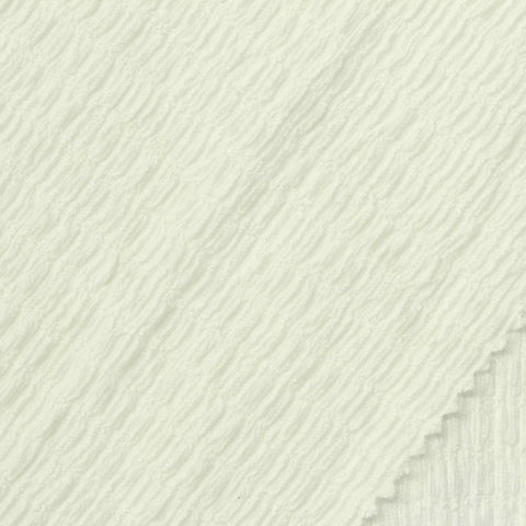 Polyester Stretch Crepe Fabric, 200 gsm, 150 cm — Beige