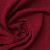 Deep Red Lines Chiffon, Polyester — photo 1