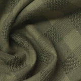 Olive Check Bouclé, Polyester — photo 1