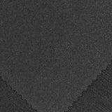 Jacquard Polyester Stretch Scuba Knit Fabric, 250 gsm, 155 cm — Black — photo 1
