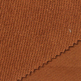 Polyester Cotton French Terry Fabric, 260 gsm, 150 cm — Brown — photo 1