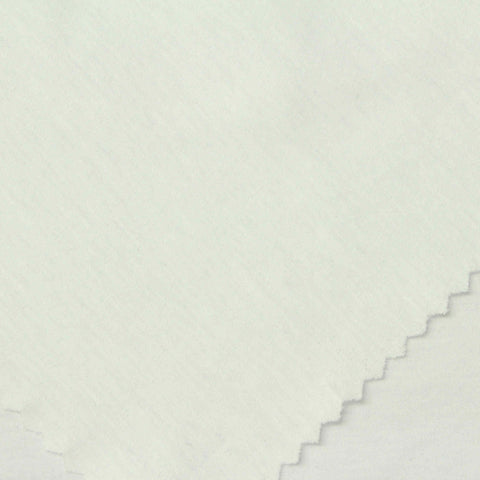 100% Cotton Interlock Knit Fabric, 135 gsm, 140 cm — White