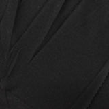 Cotton Viscose Jersey Knit Fabric, 118 gsm, 150 cm — Black — photo 1