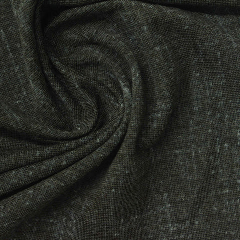 Dark Grey Marl Jersey Knit, Poly-Viscose, 210 gsm, 160 cm