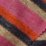 Dark Grey Horizontal-Stripe Chunky Knit, Viscose-Poly, 220 gsm, 160 cm, ref EF-227911 — photo 1
