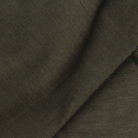 Modal Acrylic Jersey Knit Fabric, 110 gsm, 165 cm — Khaki
