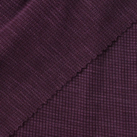 Modal Polyester Knit Fabric, 200 gsm, 155 cm — Purple