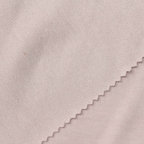 Polyester Cotton French Terry Fabric, 250 gsm, 187 cm — Pink