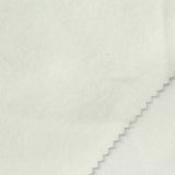 Brushed Polyester Cotton French Terry Fabric, 235 gsm, 190 cm — White — photo 1