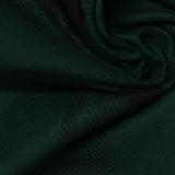 Dark Green Plaid Warp Knit, Polyester — photo 1