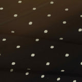 White Dots Interlock Knit, Poly-Viscose — photo 1