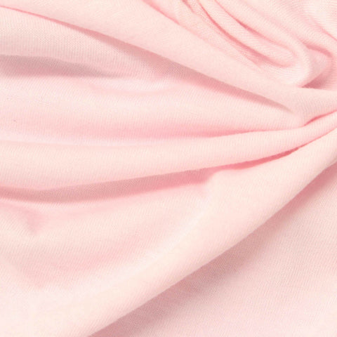 Cotton Polyester Jersey Knit Fabric, 150 gsm, 175 cm — Pink