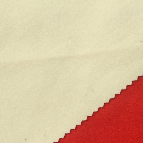 Polyester Stretch Velvet Fabric, 280 gsm — Red