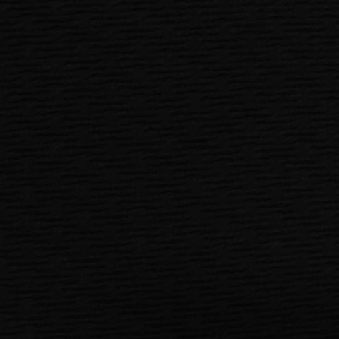 Jacquard Polyester Stretch Interlock Knit Fabric, 310 gsm, 160 cm — Black