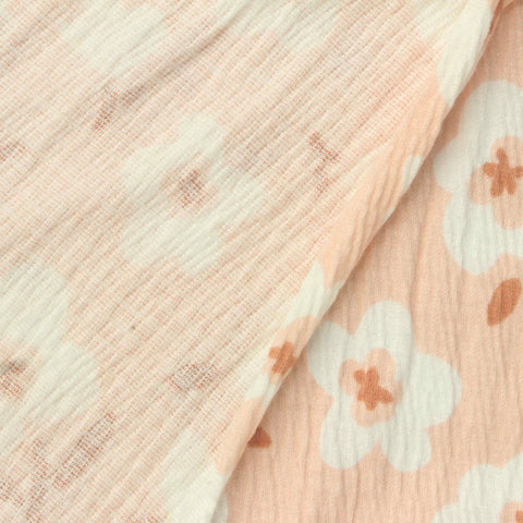 Off-White Flowers Crepe