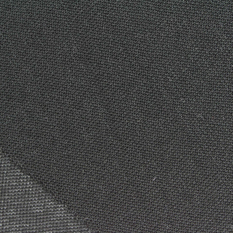 Dark Grey Heathered-Marl Jersey Knit, Polyester, 155 gsm, 155 cm