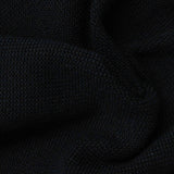 Polyester Acrylic Interlock Knit Fabric, 359 gsm, 155 cm — Navy — photo 1