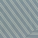 White Horizontal-Stripe Knit, Nylon-Poly — photo 1