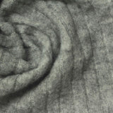 Grey Marl Rib Knit, Poly-Viscose, 230 gsm, 150 cm — photo 1