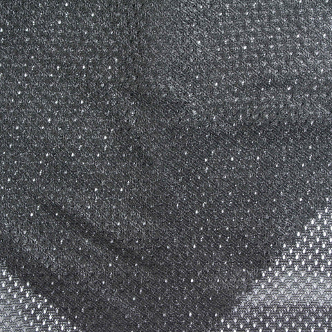 100% Polyester Mesh Fabric, 85 gsm, 160 cm — Black