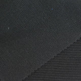 Polyester Cotton Knit Fabric, 225 gsm, 165 cm — Black — photo 1