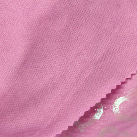 Silver Hearts Jersey Knit, Cotton, 145 gsm
