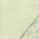 Blue Floral French Terry, Poly-Viscose — photo 1