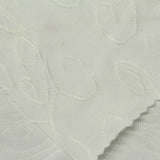 White Tone-on-Tone Jacquard, Polyester, 240 gsm — photo 1