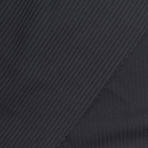 Nylon Stretch Interlock Knit Fabric, 220 gsm, 130 cm — Navy