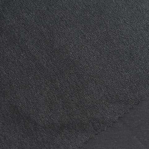 Cotton Modal Stretch French Terry Fabric, 290 gsm, 175 cm — Grey