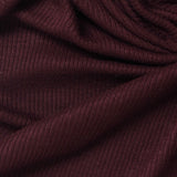 Viscose Stretch Rib Knit Fabric, 260 gsm, 130 cm — Red — photo 1