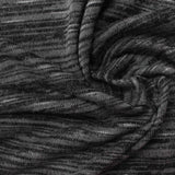 Dark Grey Marl Chunky Knit, 184 gsm, 160 cm, ref EF-224424 — photo 1