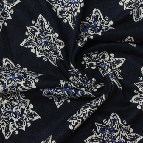 White Star Jersey Knit, Polyester