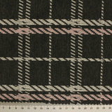 Dark Grey Plaid Jacquard, Polyester, 280 gsm — photo 1