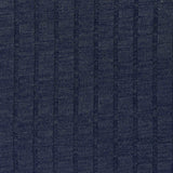 Polyester Stretch Rib Knit Fabric, 188 gsm, 155 cm — Navy — photo 1