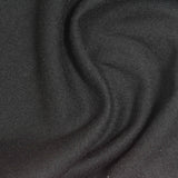 Polyester Cotton Linen-Look Fabric, 310 gsm, 155 cm — Black — photo 1
