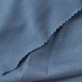 Polyester Cotton Stretch Jersey Knit Fabric, 160 gsm, 164 cm — Blue — photo 1