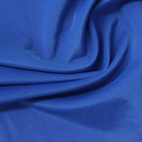 Polyester Stretch Warp Knit Fabric, 220 gsm, 150 cm — Blue, ref EF-255254