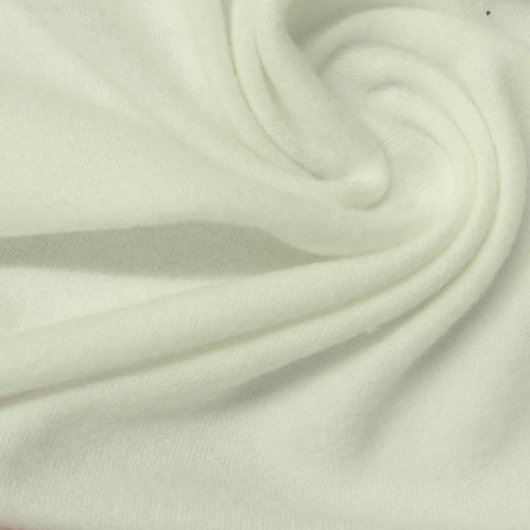 Brushed Polyester Viscose Interlock Knit Fabric, 190 gsm, 185 cm — Khaki