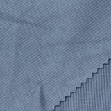 Cotton Polyester Stretch Rib Knit Fabric, 263 gsm — Blue, ref EF-243851 — photo 1
